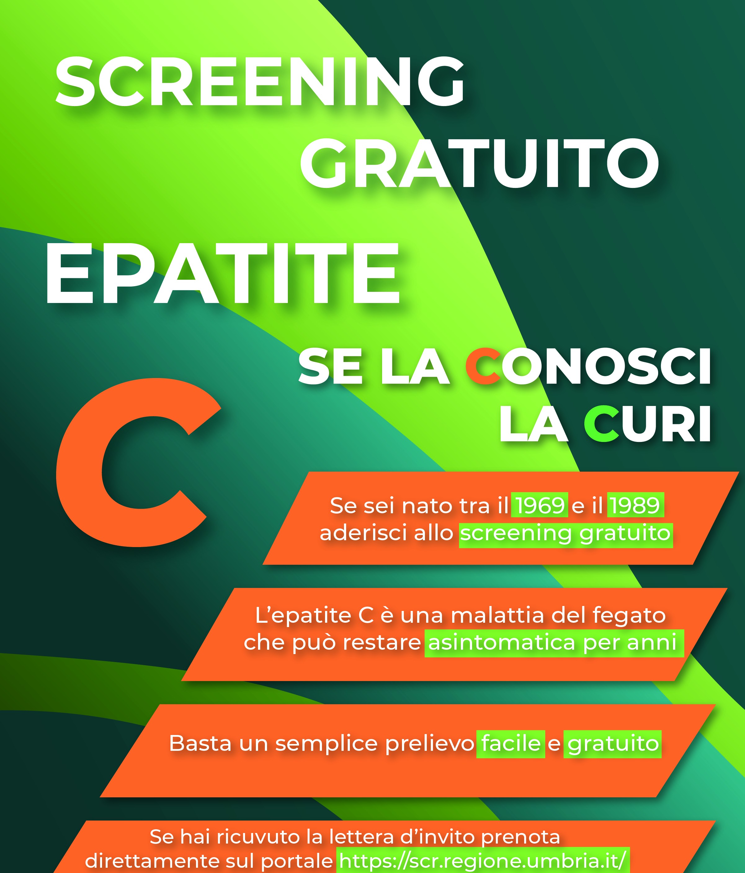 Manifesto Screening Epatite C